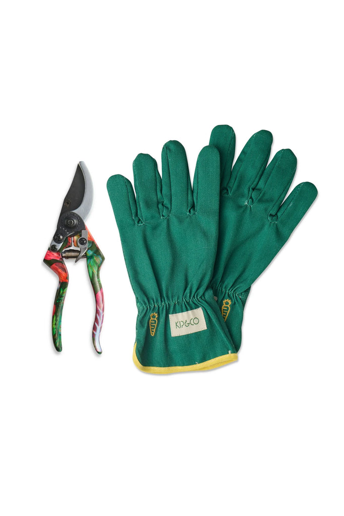 Garden Secateurs and Gloves Set (Veggie Soup) by Kip & Co