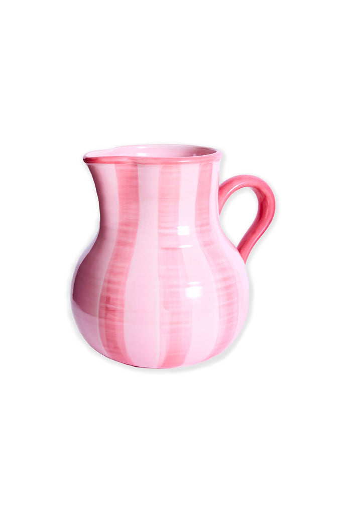 Water Jug (Pink Stripe) by Kip & Co