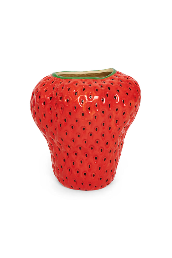 Strawberry Vase (Red) by Kip & Co