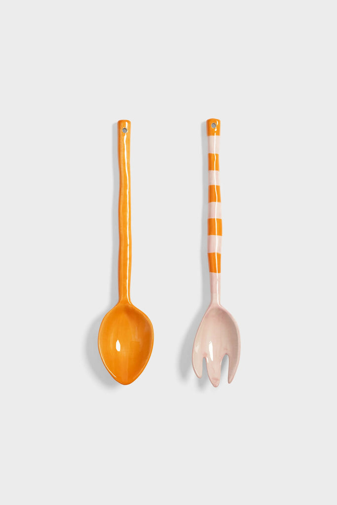 Boavista Salad Server (Stripe) by &klevering