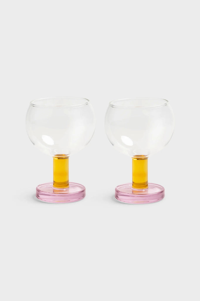 Cantine Glass Set (Pink) by &klevering