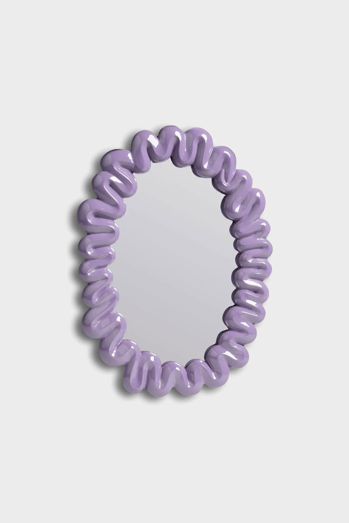 Dribble Mirror (Lilac) by Yo Home