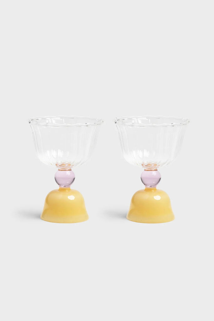 Glass Tulip Set (Caramel) by &klevering