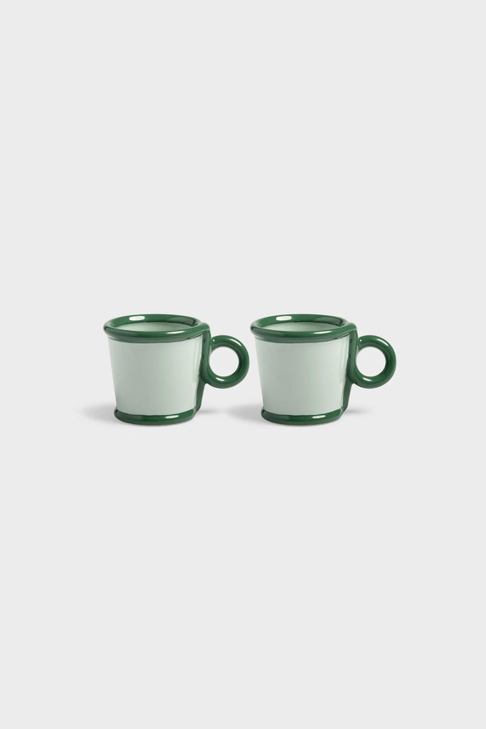 Green Loop Mug Set of 2 (Various) by &klevering