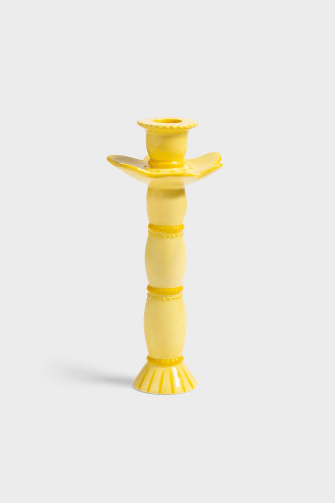 Posy Candle Holder (Yellow) by Yo Home