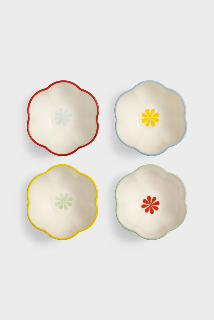 Small Folk Bowls (Set of 4) by &klevering