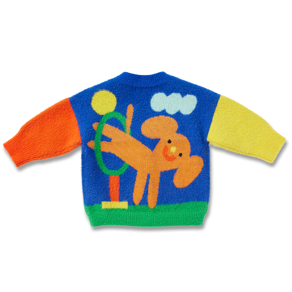 Puppy Park Knit Cardigan by Halcyon Nights
