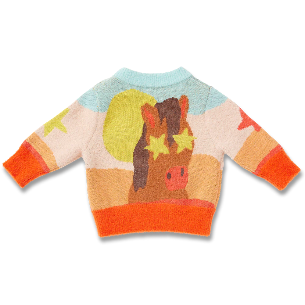 Giddy Up Knit Sweater by Halcyon Nights
