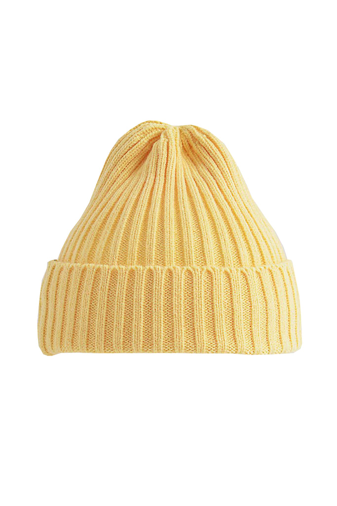 Knitted Beanie (Yellow) by The Yo Store