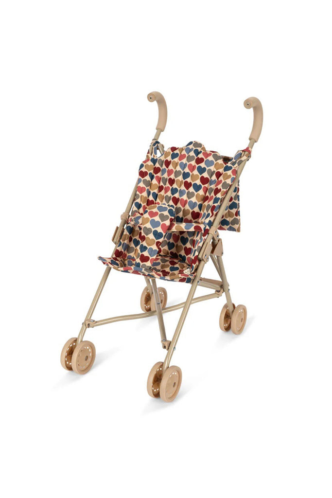 Doll Stroller (Colorful Hearts) by Konges Slojd