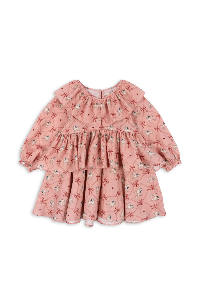 Lunella Dress (Poodle) size 5-6 and 7-8 yr only by Konges Slojd