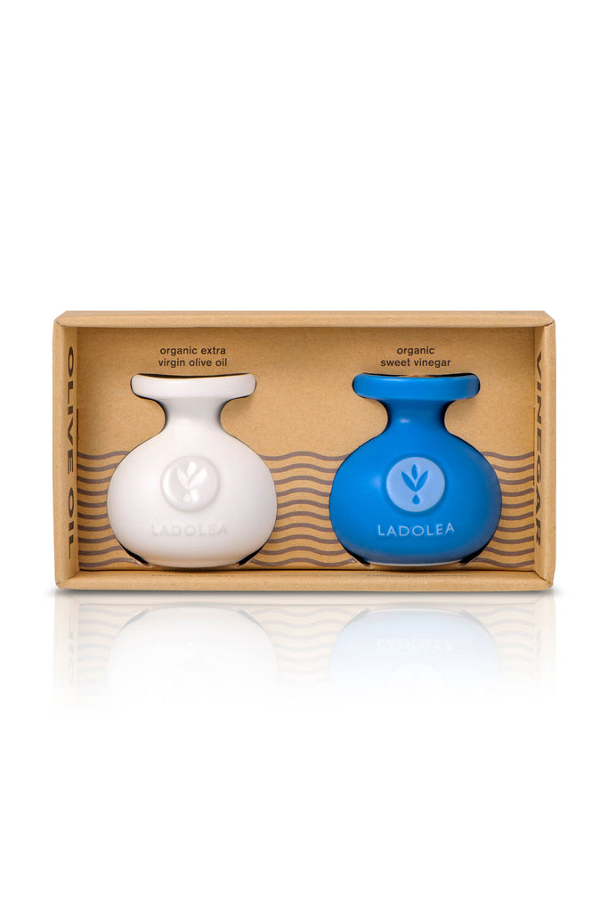 Ladolea Organic Olive Oil & Sweet Vinegar Set by Hellenic Farms