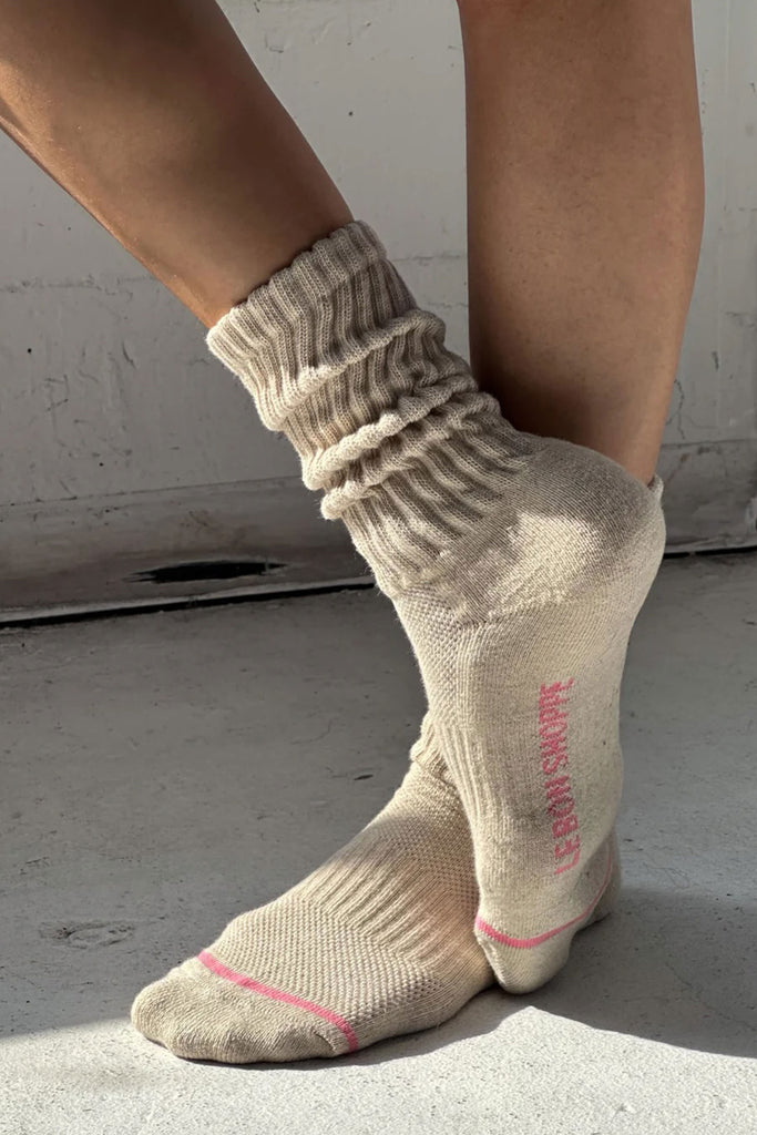 Ballet Socks (Oatmeal) by Le Bon Shoppe