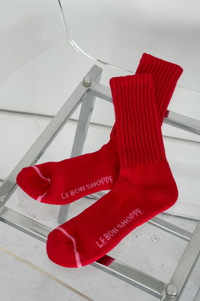 Ballet Socks (Strawberry) by Le Bon Shoppe