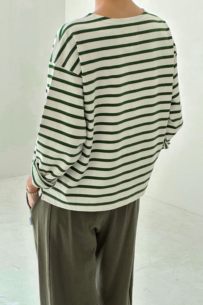 Sailor Top (Pine Stripe) by Le Bon Shoppe