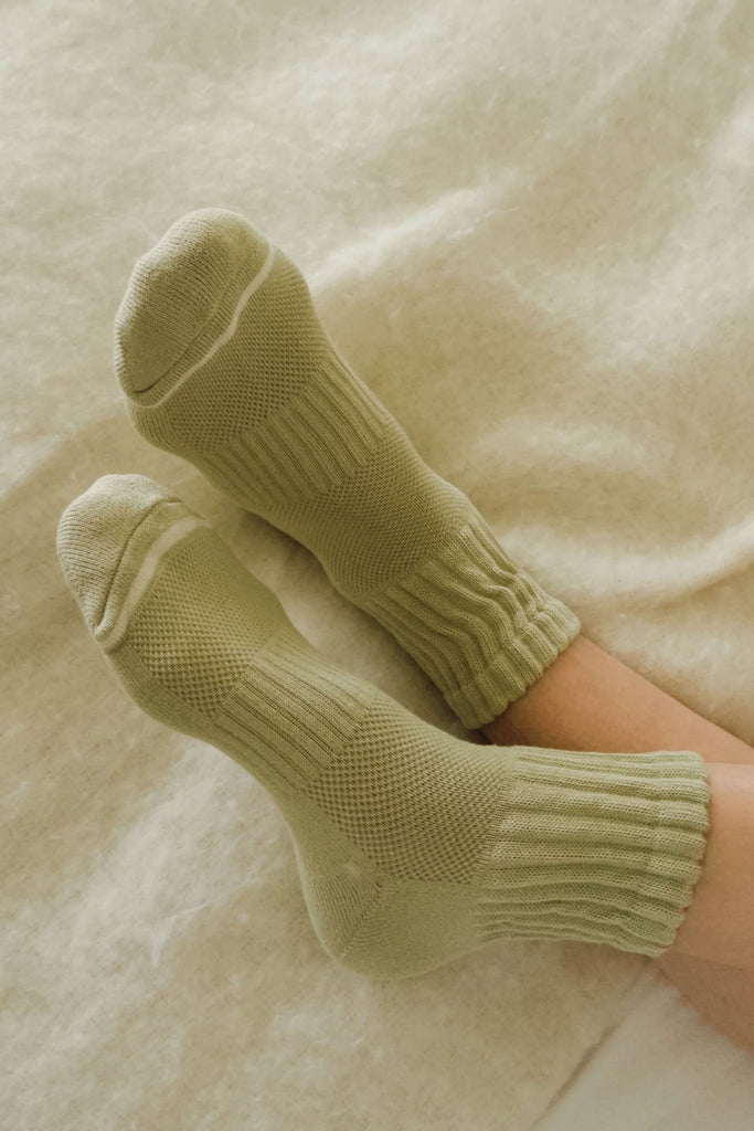 Swing Socks (Dried Sage) by Le Bon Shoppe