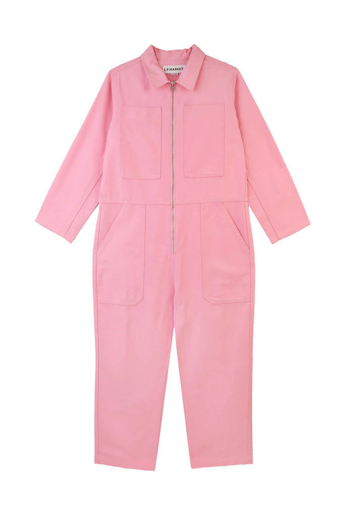 Dominic Boilersuit (Bright Pink) by L.F. Markey