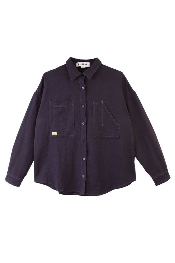 Karl Shirt (Navy) by L.F. Markey