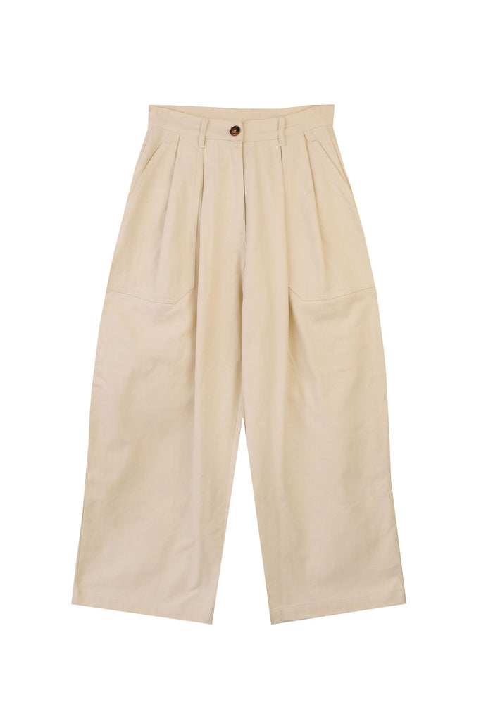 Work Pant (Ecru) by L.F. Markey