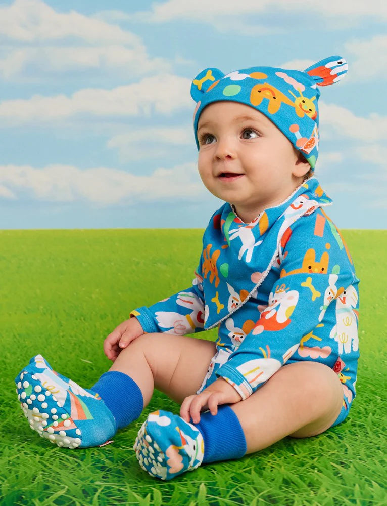 Puppy Park Long Sleeve Onesie by Halcyon Nights