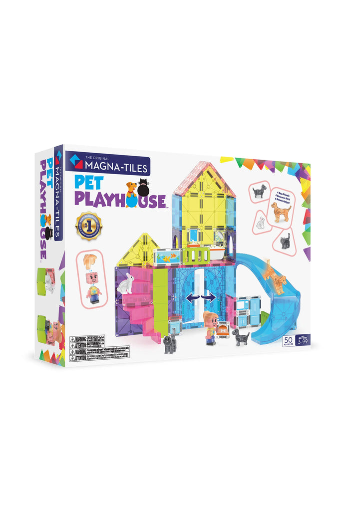 Pet Playhouse 50-Piece Set by Magna-Tiles