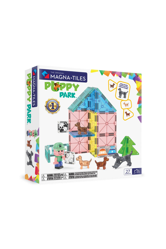 Puppy Park 27-Piece Set by Magna-Tiles