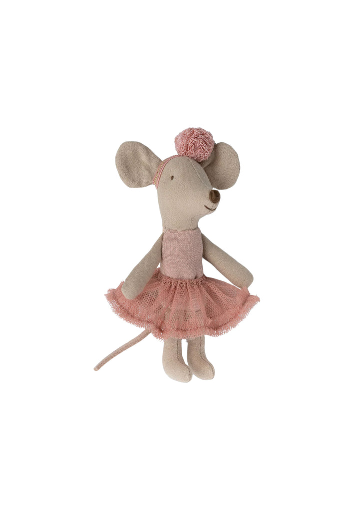 Ballerina Little Sister Mouse (Rose) by Maileg