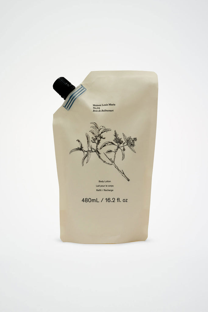 Body Lotion REFILL (No. 04 Bois De Balincourt) by Maison Louis Marie