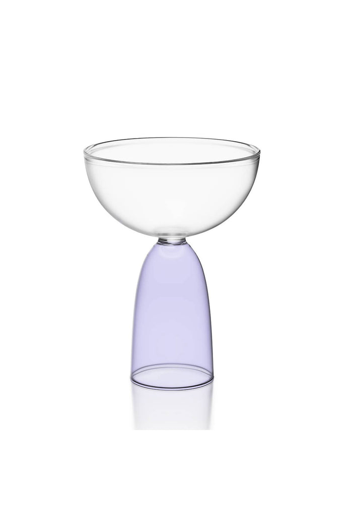 Coupe Glass (Lavender) by Yo Home