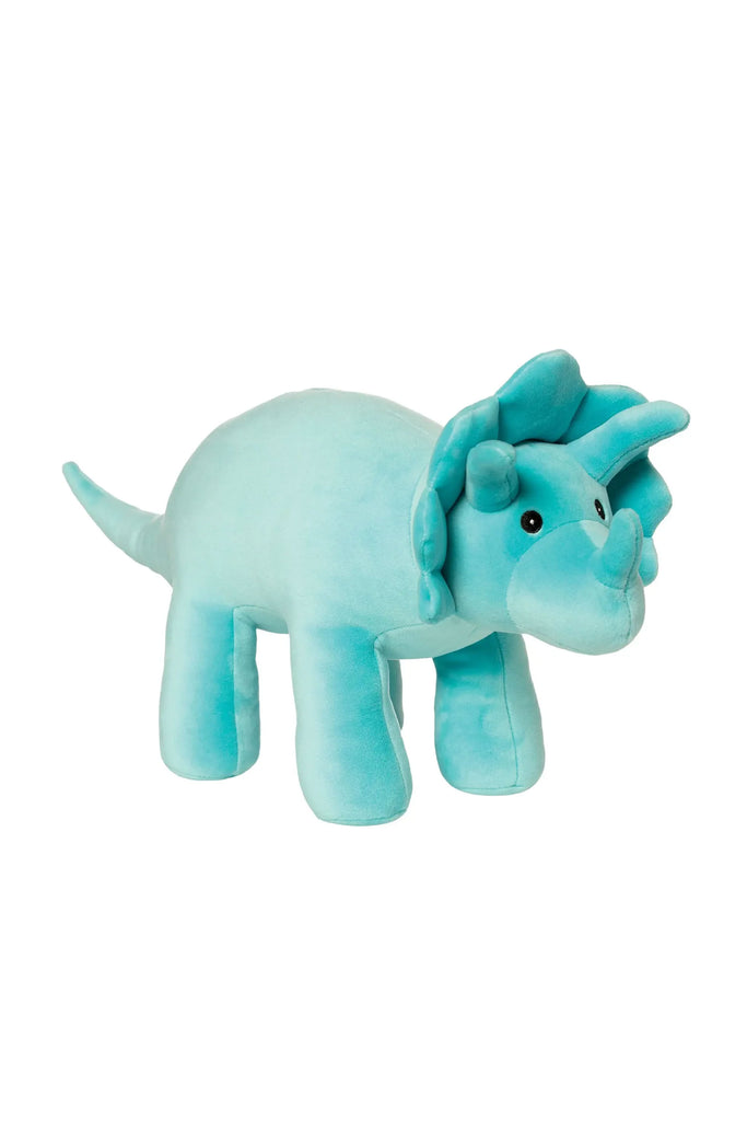 Velveteen Dino Plushie (Triceratops) by Manhattan Toy