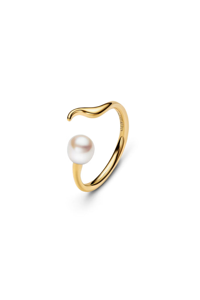 Moonshine Ring (Gold) by Maria Black