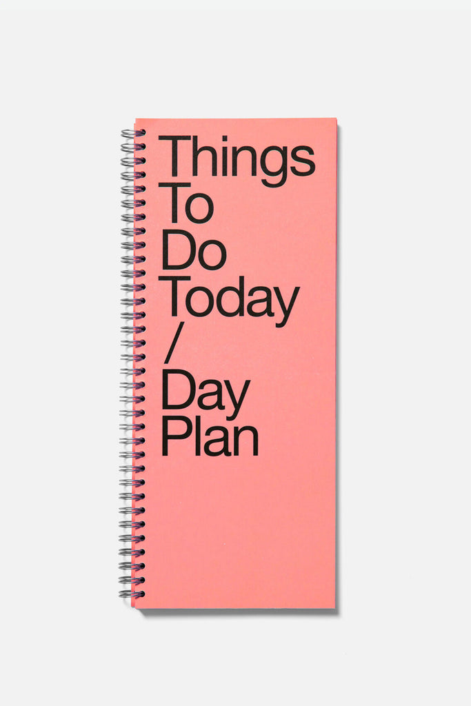 Things To Do Today Planner (Coral) by Marjolein Delhaas