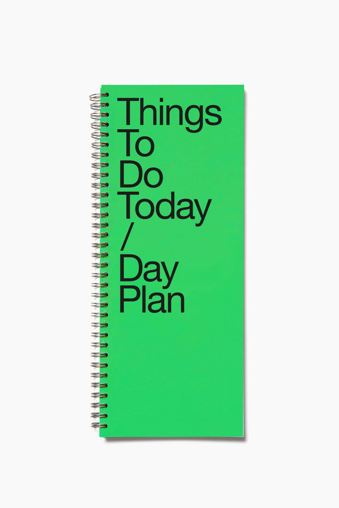 Things To Do Today Planner (Green) by Marjolein Delhaas
