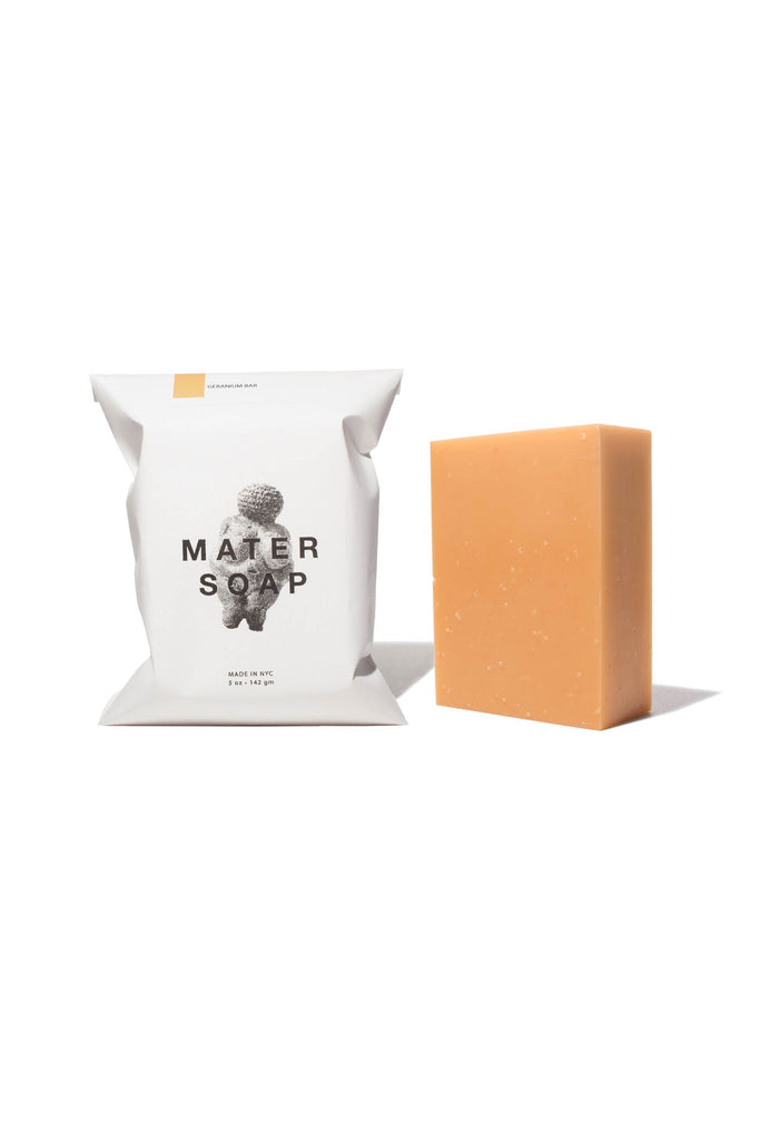 Geranium Bar Soap by Mater Soap