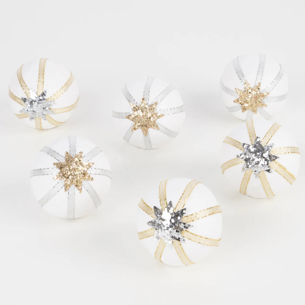 Gold & Silver Surprise Balls by Meri Meri