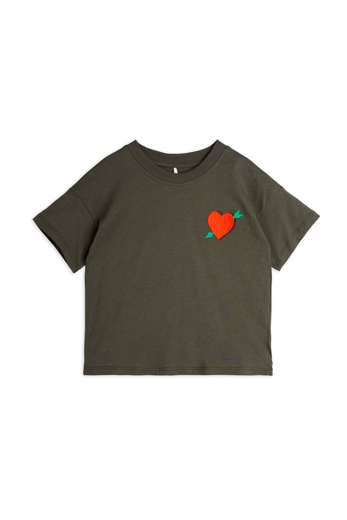 Arrowed Heart Tee by Mini Rodini