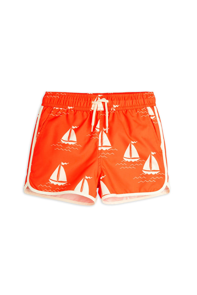 Sailing Boats Swim Shorts by Mini Rodini