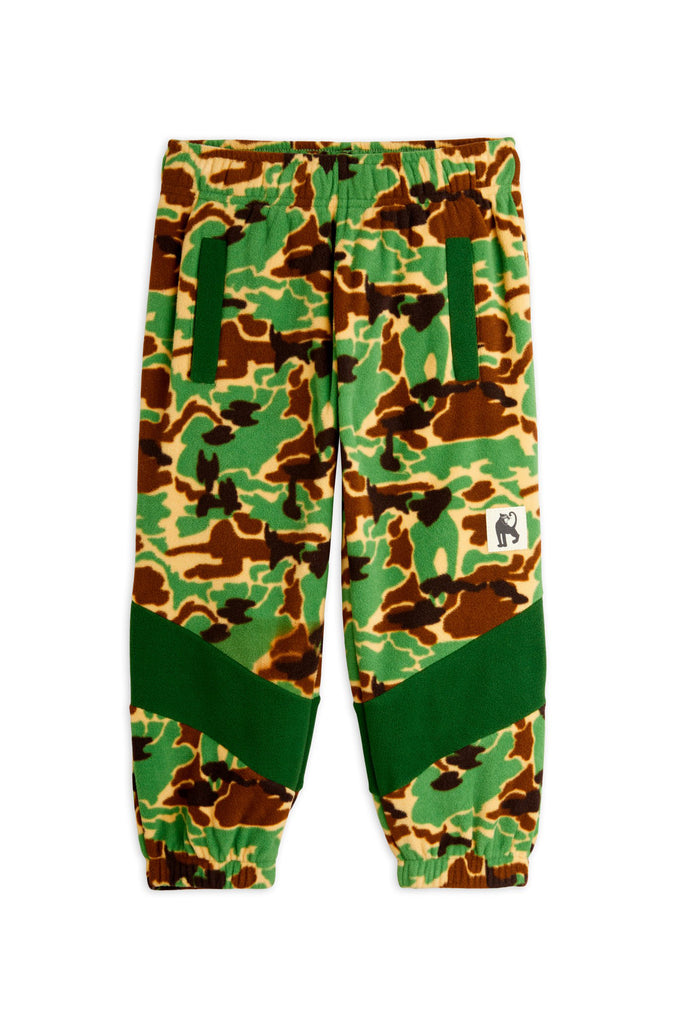 Fleece Camo Joggers by Mini Rodini