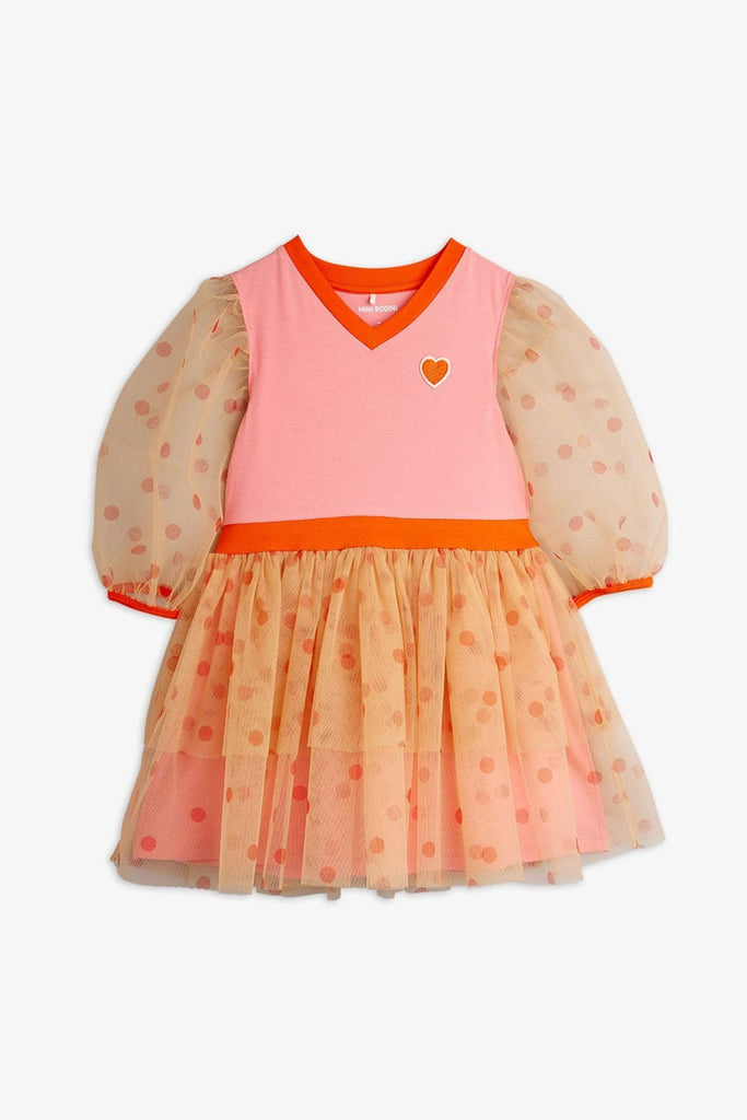 Dotted Tulle Dress by Mini Rodini