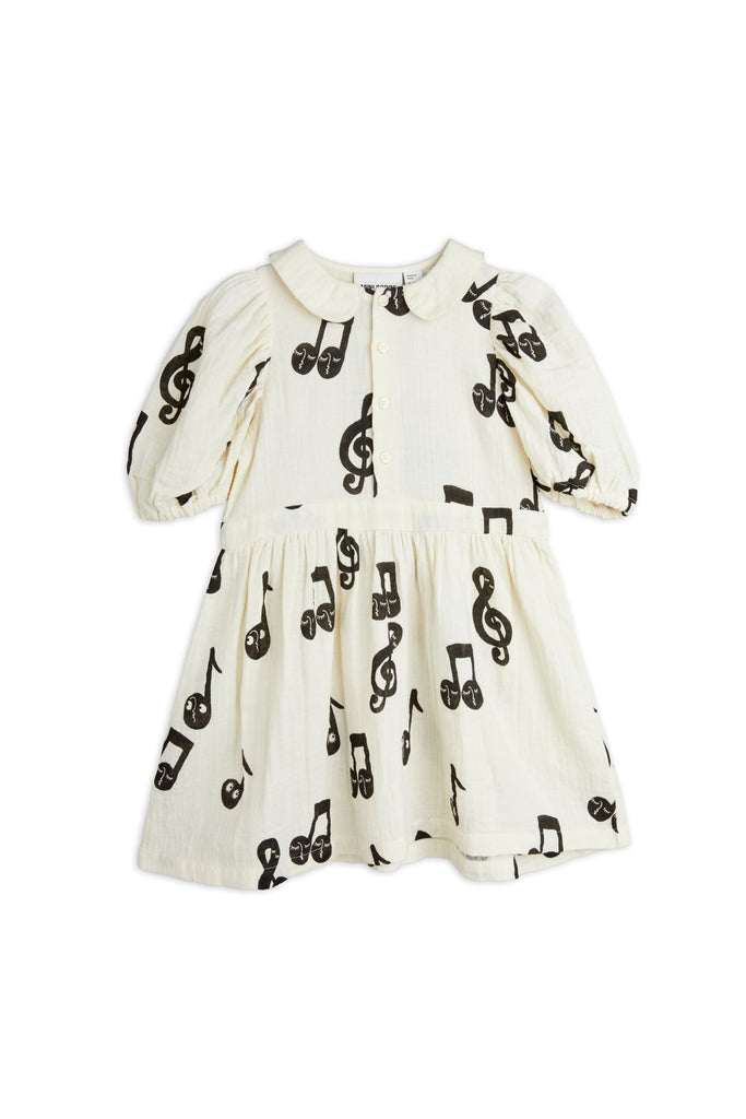 Note Muslin Dress by Mini Rodini