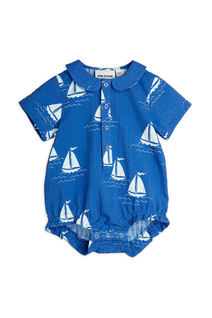 Sailing Boats Woven Body by Mini Rodini