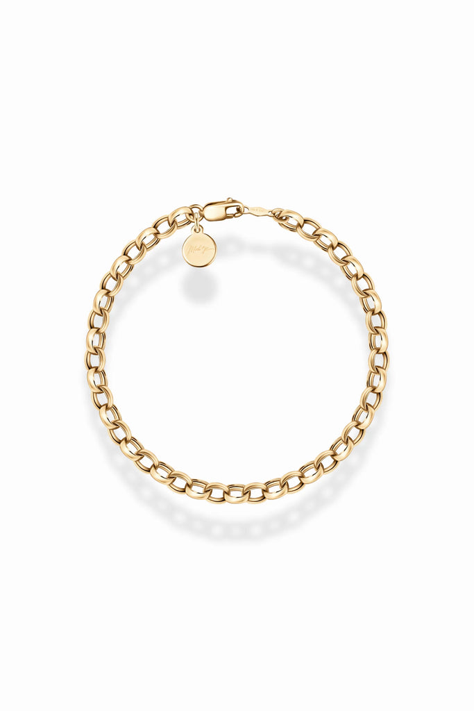 Gold Ellis Rollo Bracelet (Various) by Mod + Jo