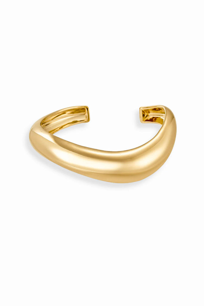 Giselle Domed Cuff (Gold) by Mod + Jo