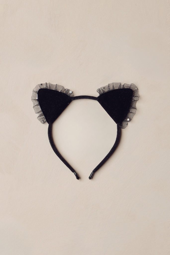 Cat Headband (Black) by Noralee