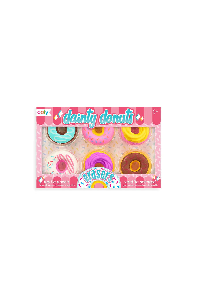 Dainty Donuts Scented Erasers Set by OOLY