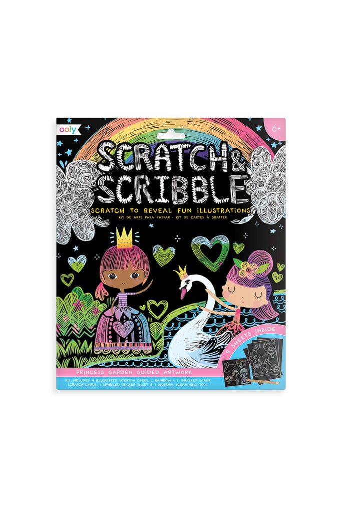 Scratch and Scribble Art Kit by OOLY