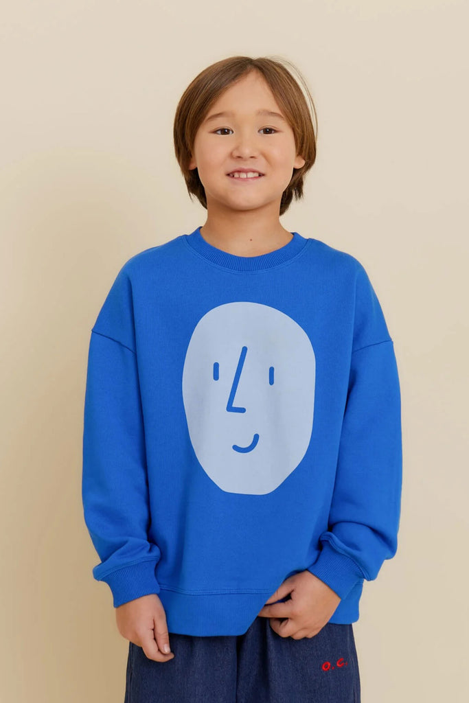 Potato Sweatshirt (Blue) by OXOX CLUB