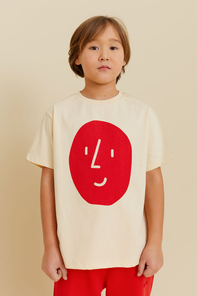 Potato Tee (Red) by OXOX CLUB