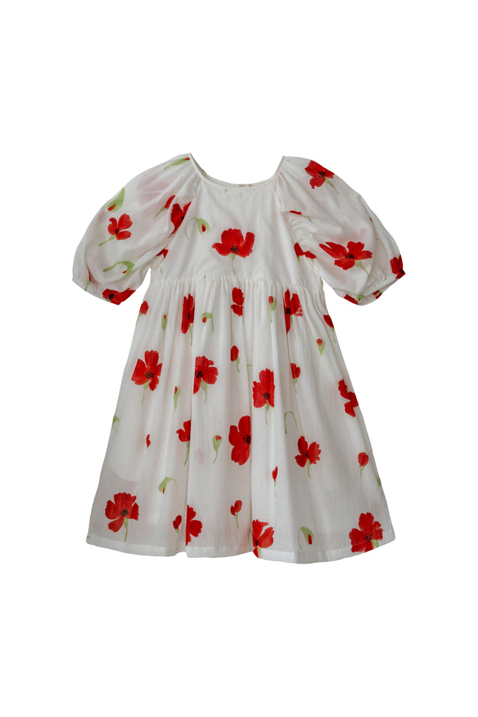 Amara Dress (Poppy) by little paisley people