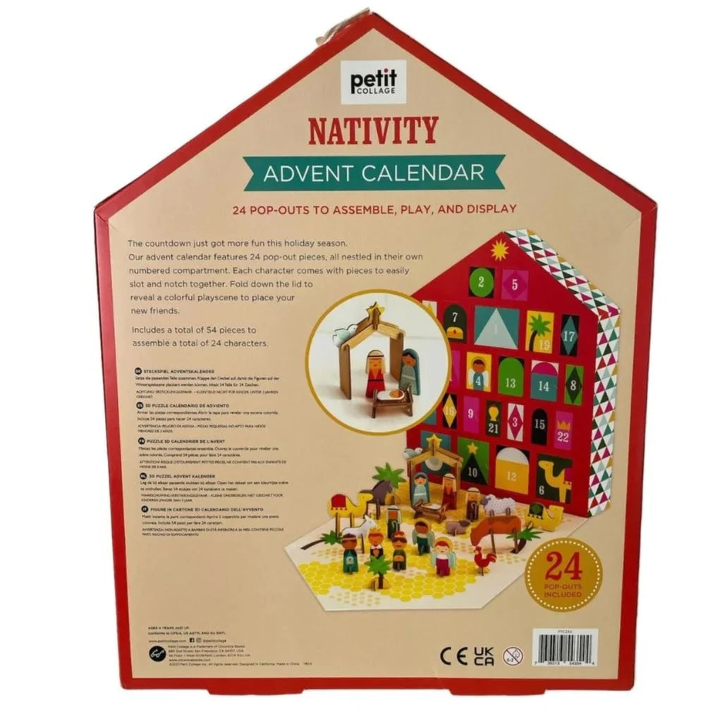 Nativity Advent Calendar by Tinies Toys